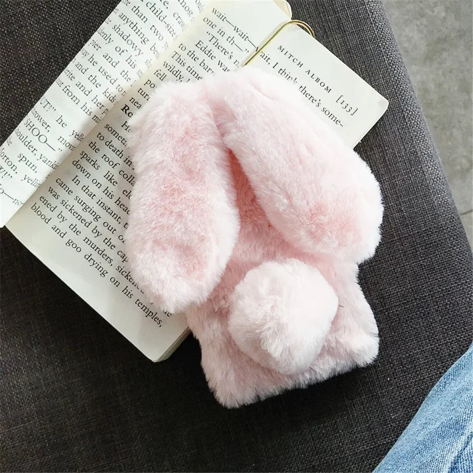Cozy 3D Bunny Plush Phone Case™